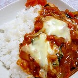 カレーのリメイク★チーズカレー